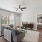 model home living room at Bainbridge Creekside in New Braunfels, TX